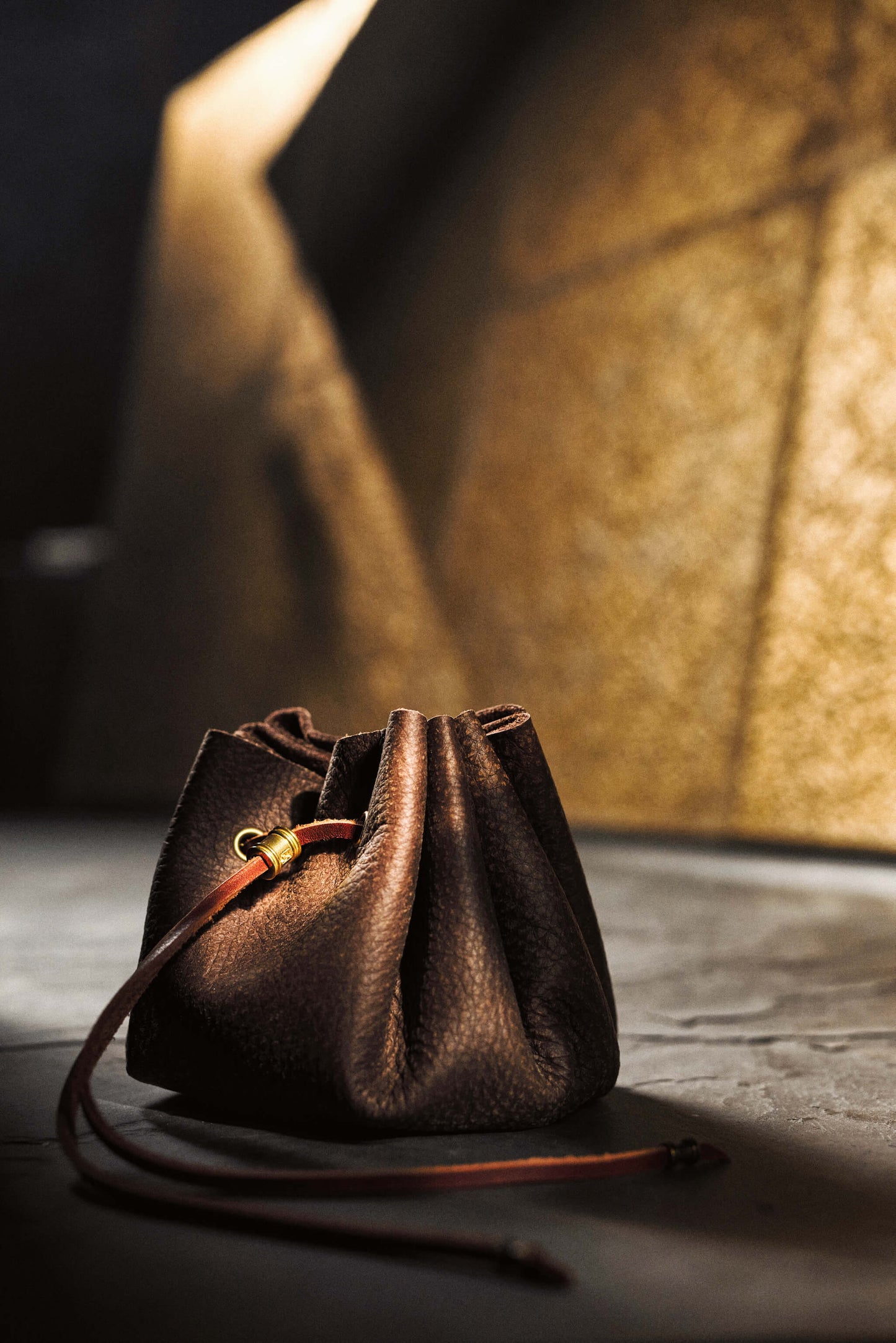 Leather Dice Bag